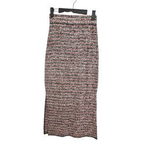 Wilfred Free Multicolor Textured Ribbed Pencil Midi Skirt - Size S